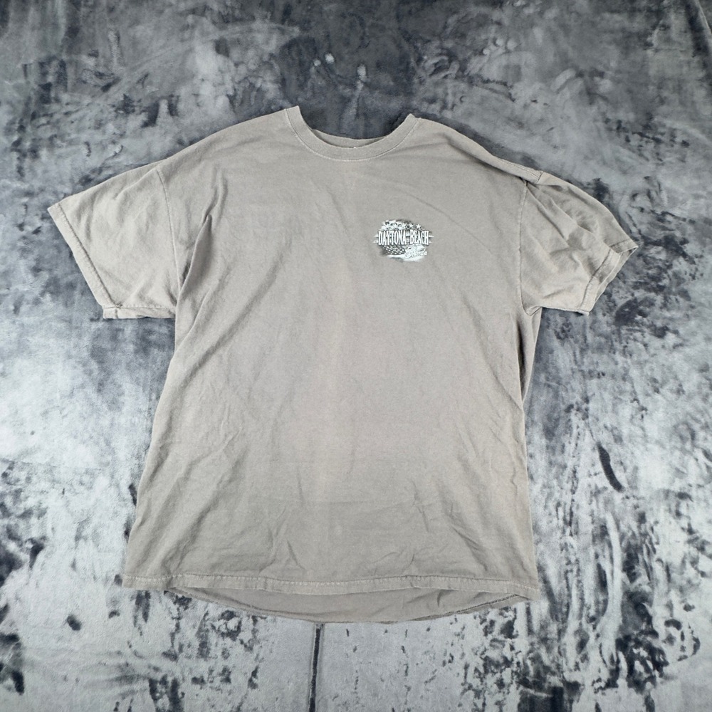 Daytona Beach Florida 4th of July 2012 Gray Graphic Tee Gildan  Mens XL